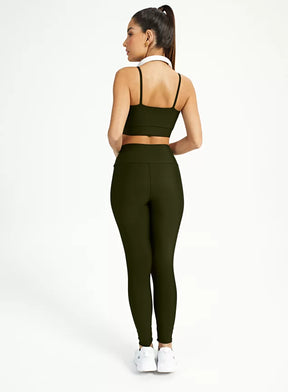 Conjunto Feminino Fitness Legging + Top Básico Elite