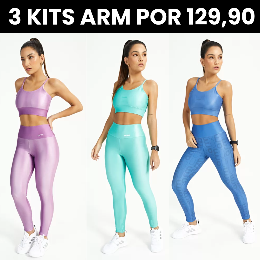 3 KITS : Conjunto Fresh + Conjunto mint verde + Conjunto básico azul arm