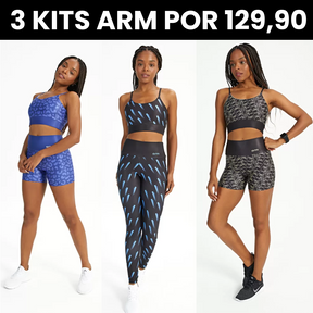 3 KITS : Conjunto jaguar azul + Conjunto Thunder  + Conjunto Land