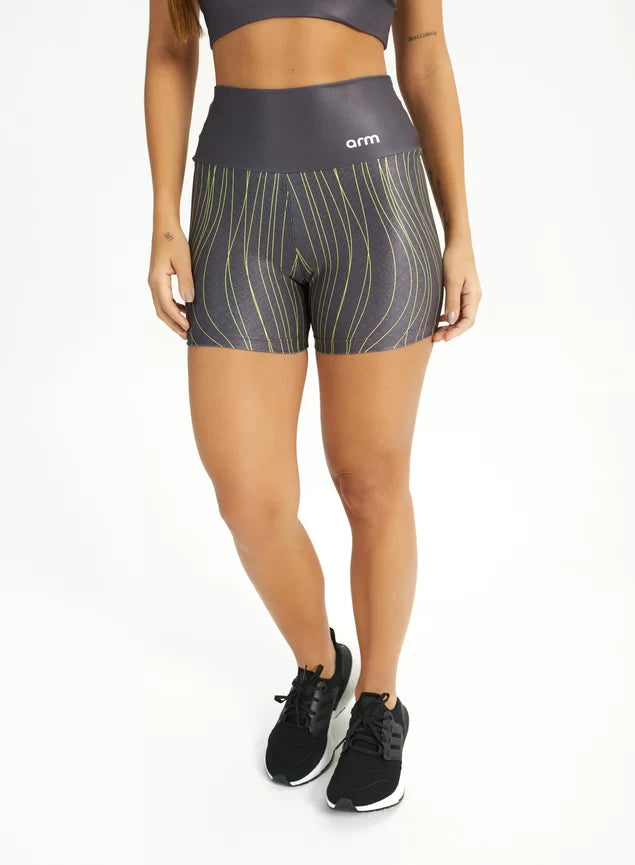 Short Feminino Fitness Waves