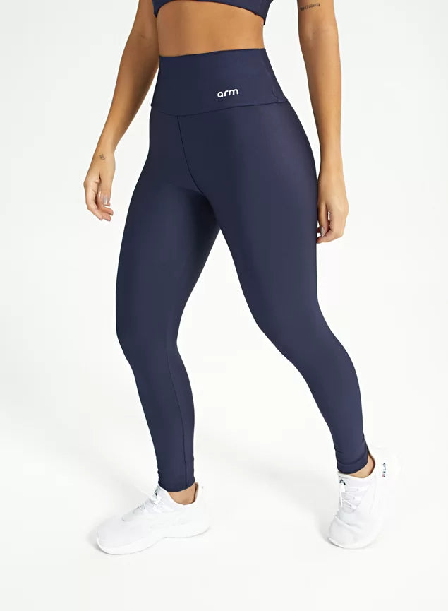 calça feminina fitness com bolso compact marinho