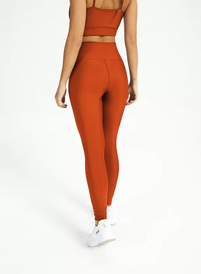 Legging Feminina Fitness Básica Terracota