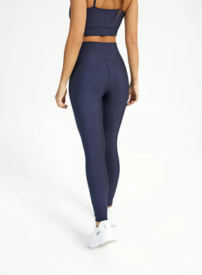 calça feminina fitness com bolso compact marinho