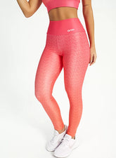 Legging feminina fitness bubble