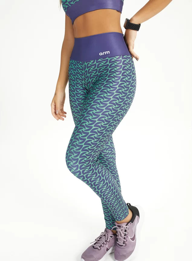 Conjunto Feminino Fitness Legging + Top Lotus