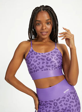 Top Feminino Fitness Leopard