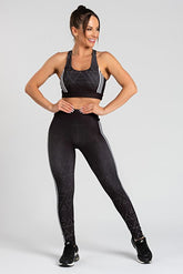 Top Estampa Three Tracks+ Legging Estampa Three Tracks