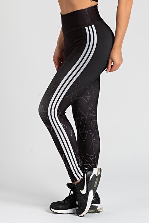 Top Estampa Three Tracks+ Legging Estampa Three Tracks