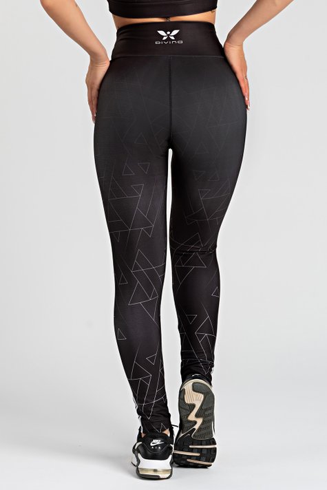 Top Estampa Three Tracks+ Legging Estampa Three Tracks